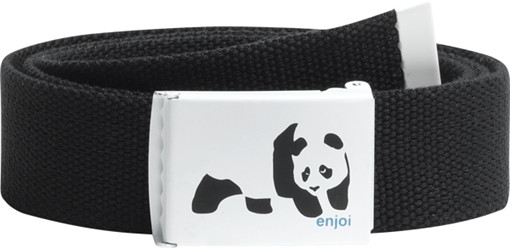 ENJOI PANDA WEB BELT BLACK
