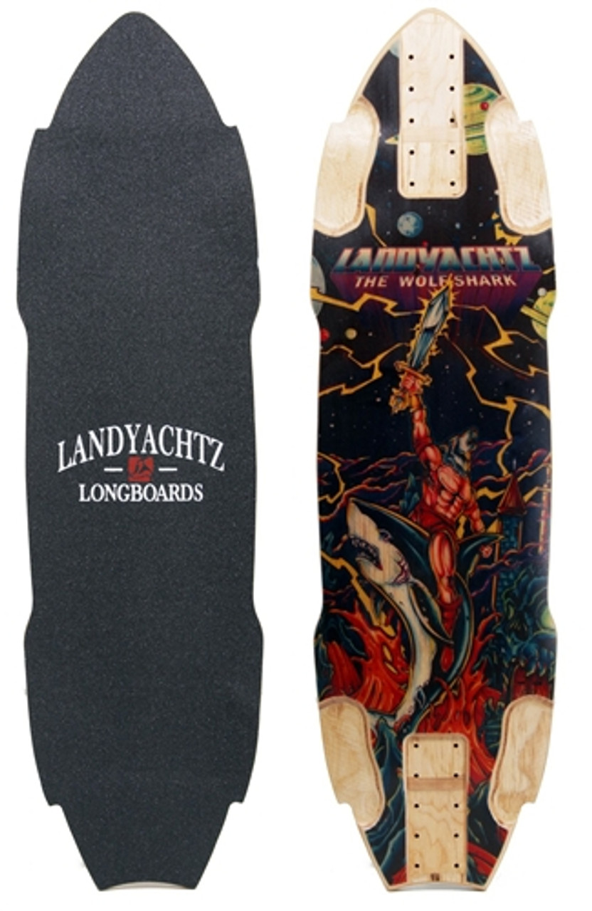 Landyachtz Wolfshark Deck Only | Boardparadise.com