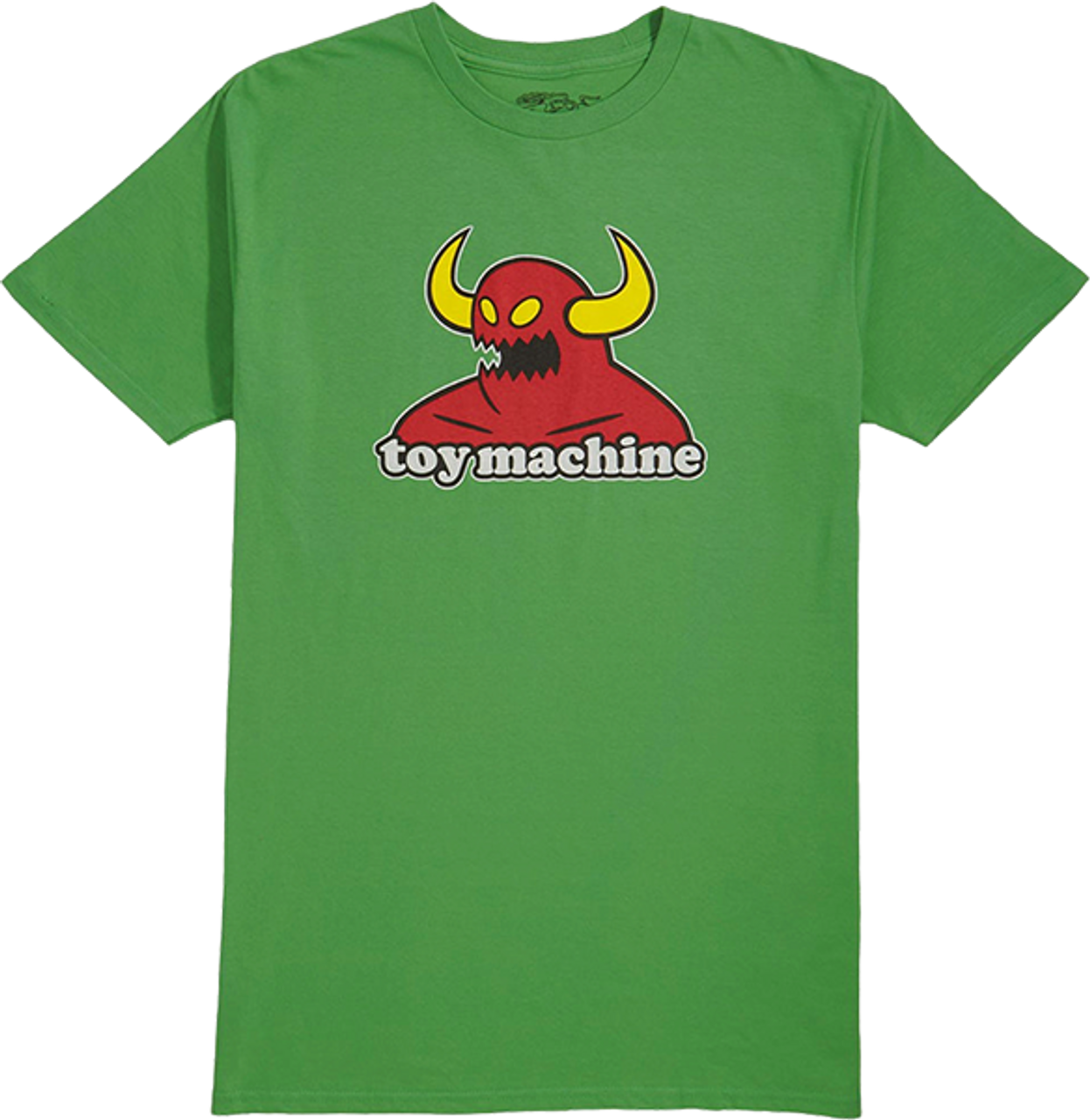 TOY MACHINE MONSTER SS TSHIRT LARGE  KELLY GREEN