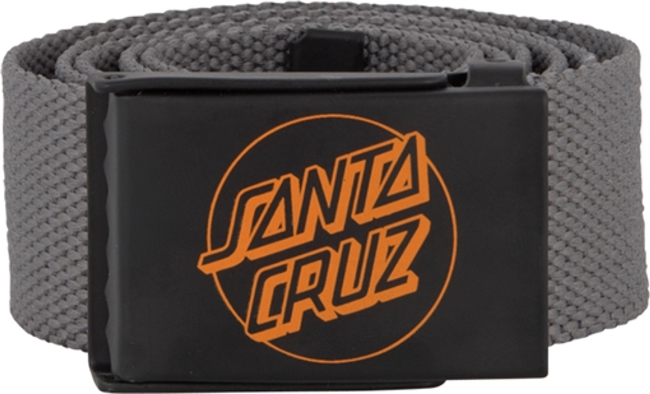 SANTA CRUZ SCS SIMPLE DOT WEB BELT CARBON