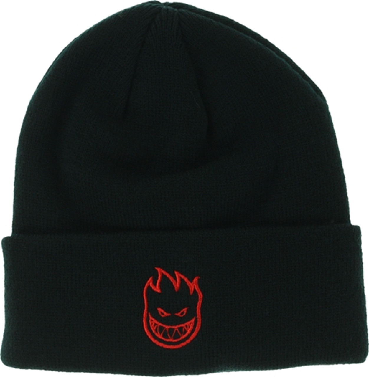 SPITFIRE BIGHEAD EMBLEM BEANIE BLK/RED