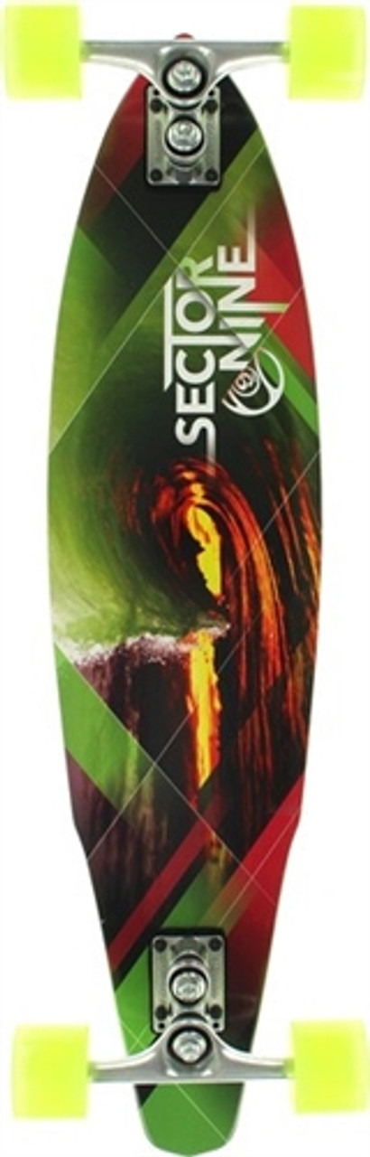 Sector 9 Revolver Complete Green Red 9.12x37.5
