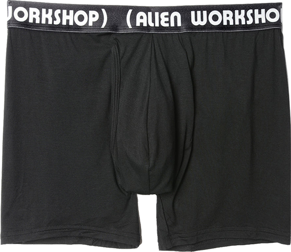 ALIEN WORKSHOP PARENTHESIS BOXER BRIEFOUNDATION UNDERWEAR SMALL BLACK