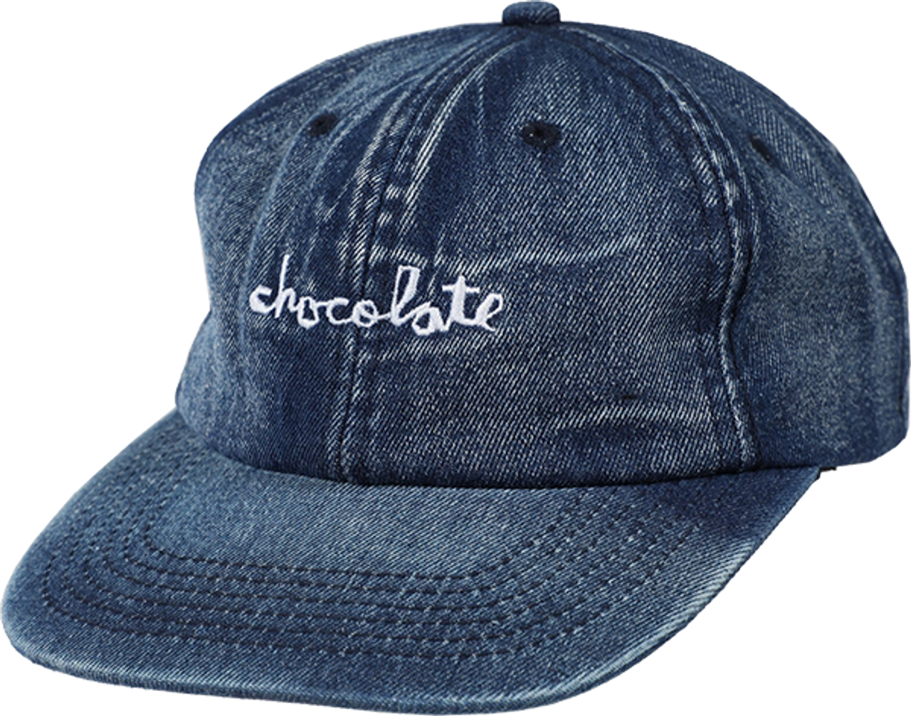 CHOCOLATE DENIM CHUNK HAT ADJ-DENIM BLUE