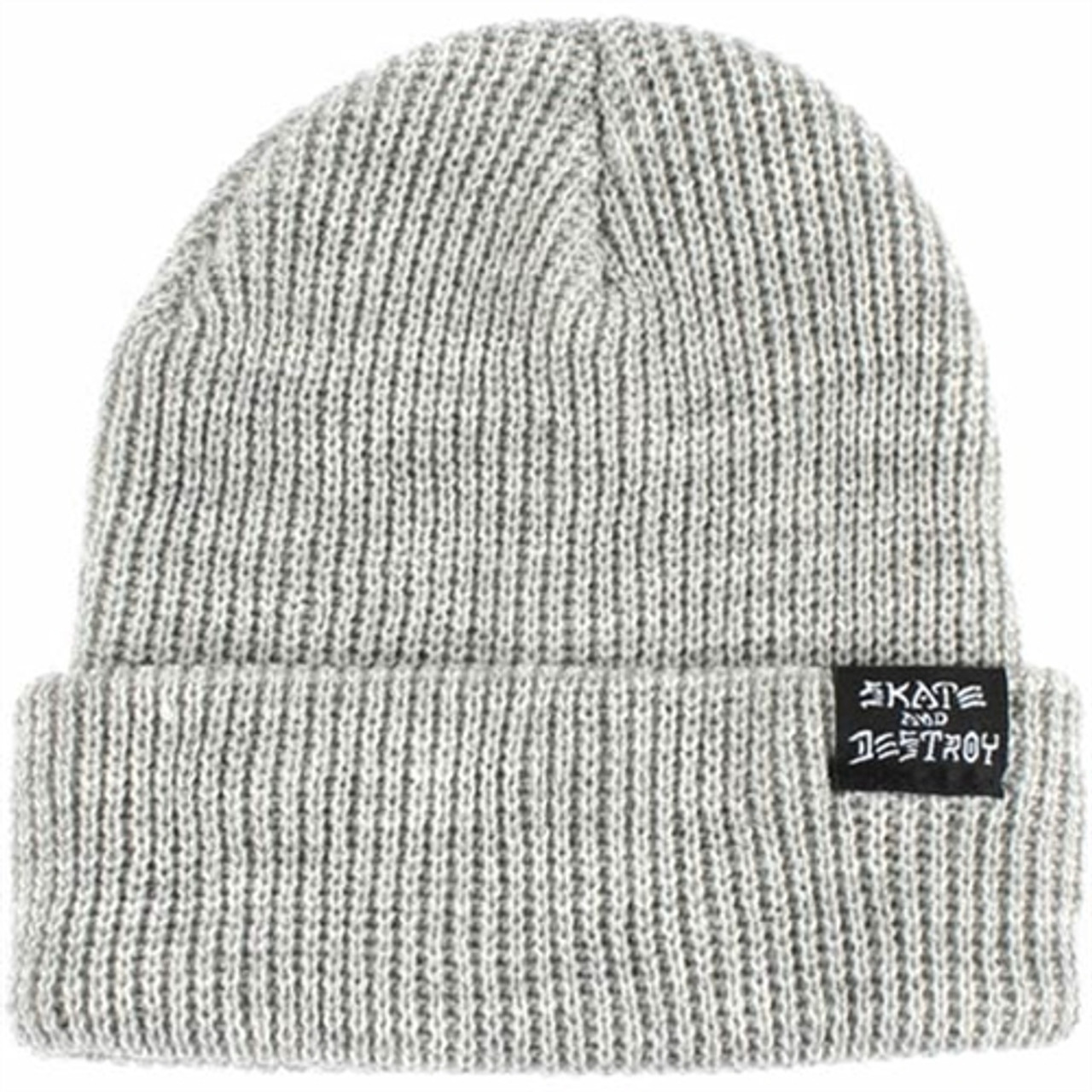 Thrasher Skate and Destroy Beanie Grey