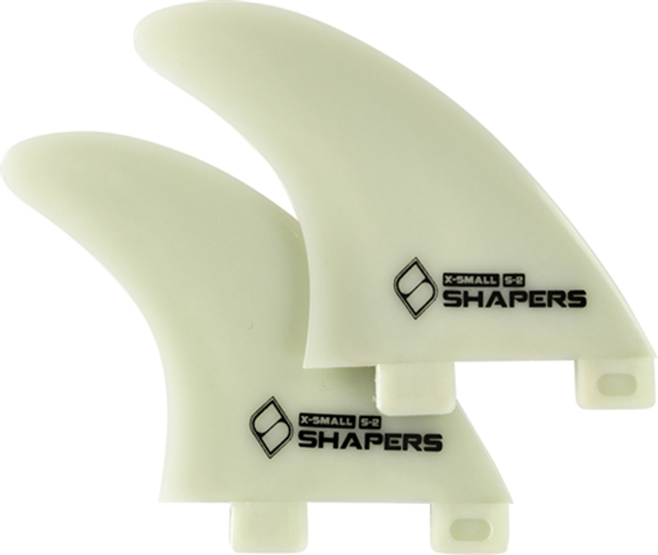 Shapers Australia S2 Fcs Sides Natural 2 Fin Set | Boardparadise.com