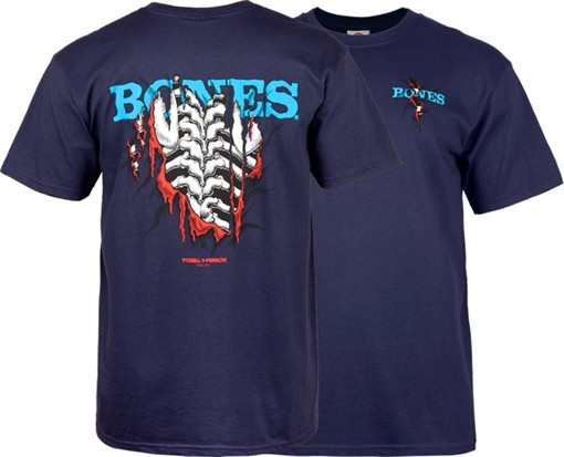 Powell Peralta Shred Ss Tshirt Xl-Navy | Boardparadise.com