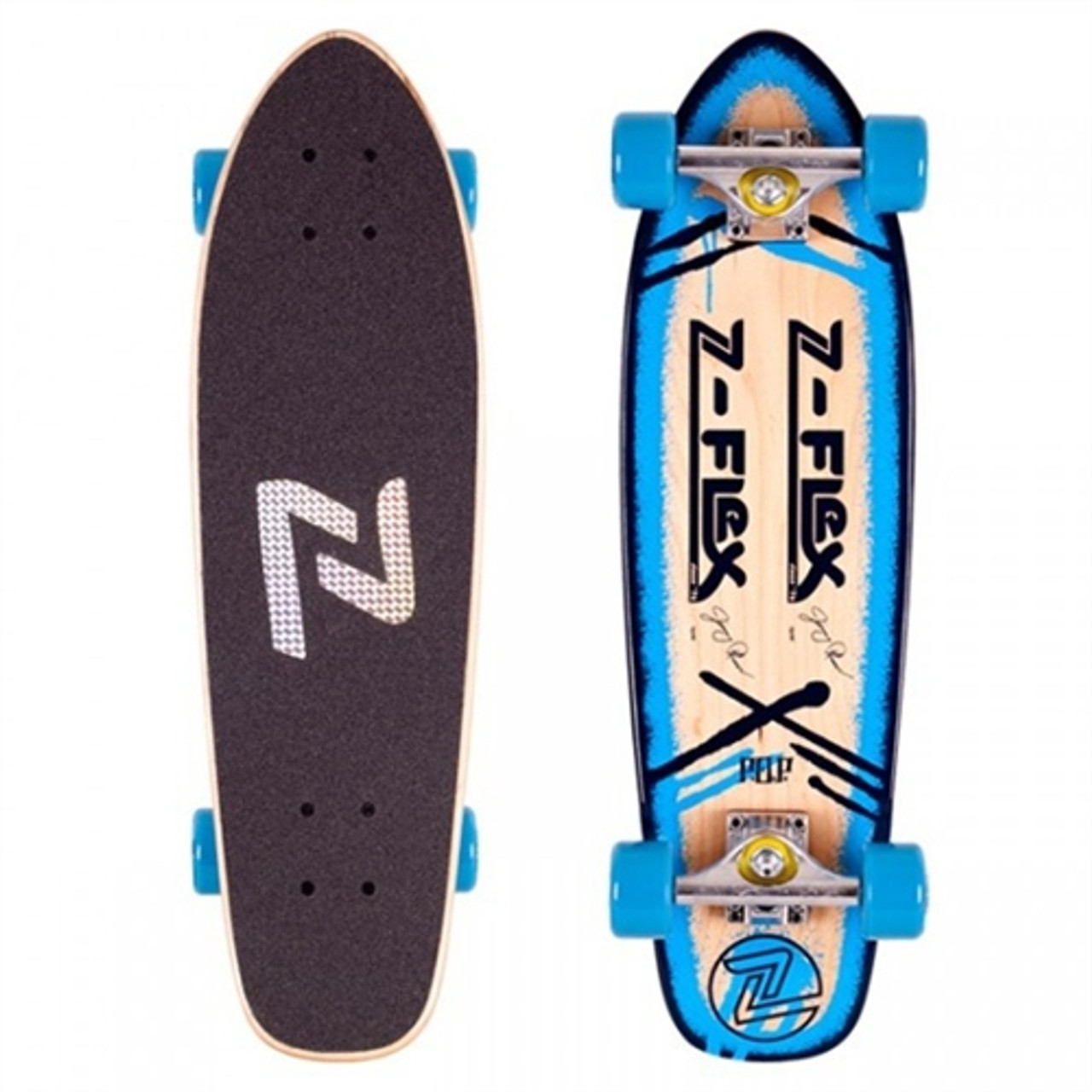 スケートボード Z-flex Jimmy Plummer Z-Flex Jimmy Plummer Cruiser Skateboard Complete Blue/Navy