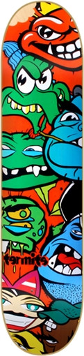 TERMITE CHARACTER FACES Skateboard Deck-6.75