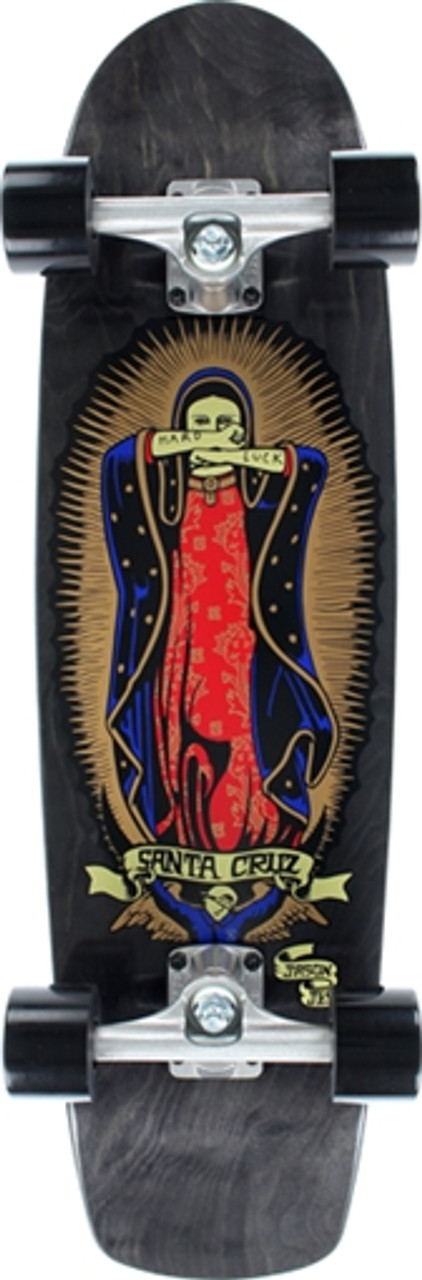 Santa Cruz Hard Luck Skateboard Complete 8.2X30.7 Cruiser