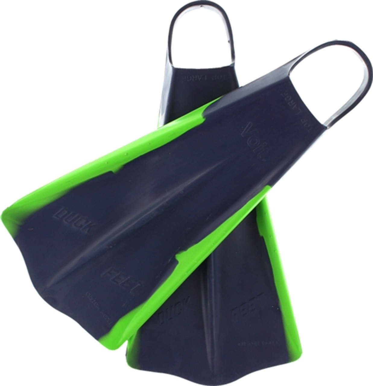 Voit Duck Feet Swim Fins Xxl-Grn/Blu (11-13) | Boardparadise.com