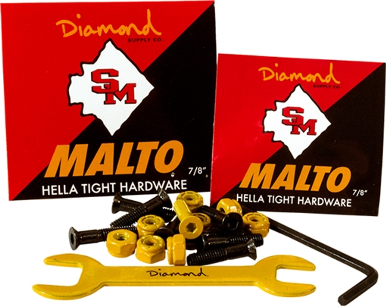 DIAMOND SEAN MALTO 7/8" ALLEN SKATE HARDWARE 1set