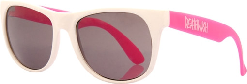 DEATHWISH SUNGLASSES WHT/PINK