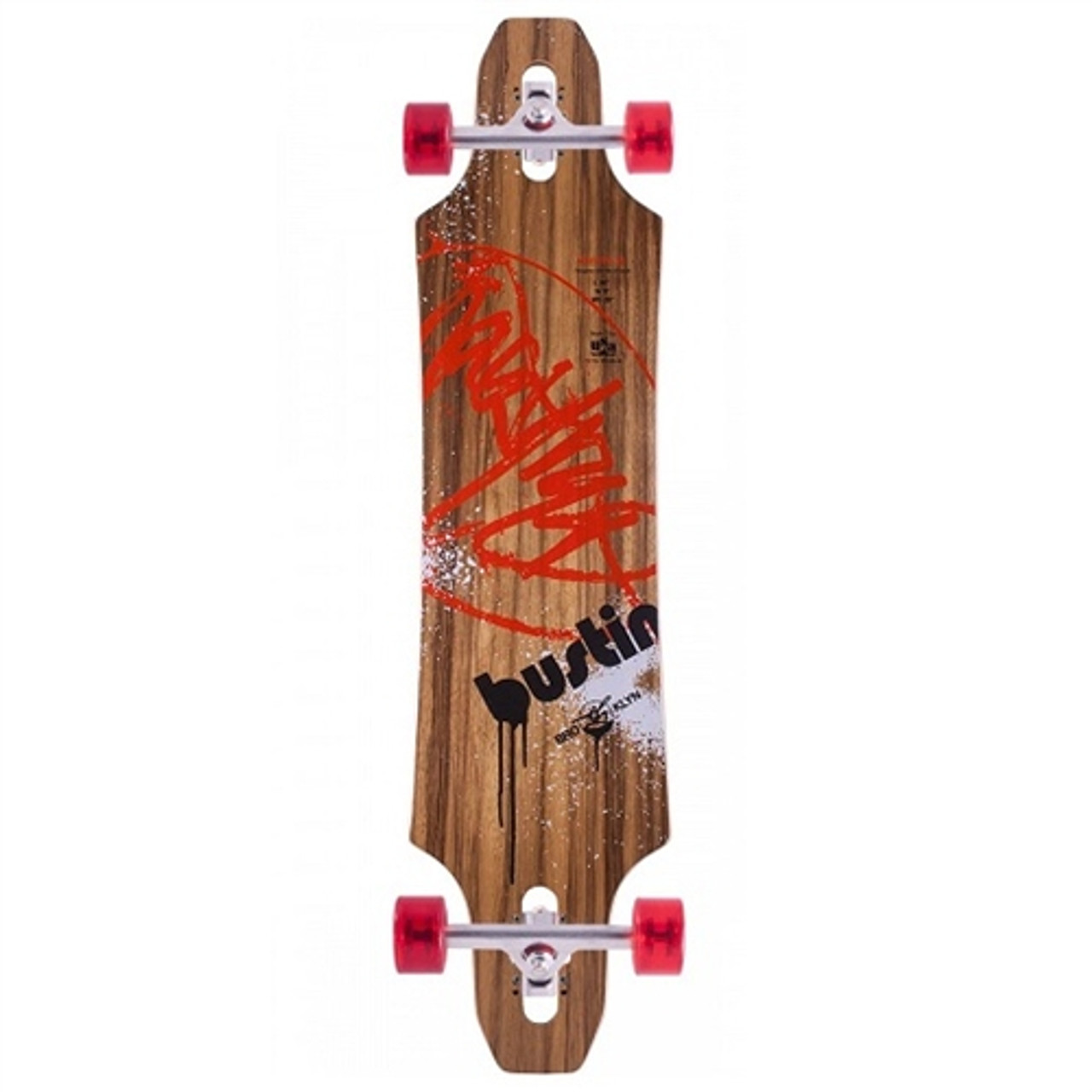 Bustin Maestro Pro Skateboard Complete Black Limba 38