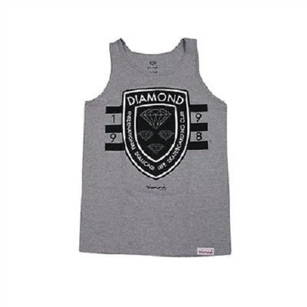 Diamond INTL Skateboarding Tank Grey L