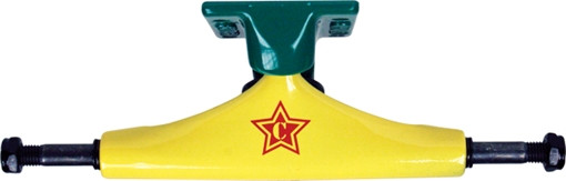 CARGO SKATEBOARD TRUCKS 5.25 RASTA  Set of 2 Trucks