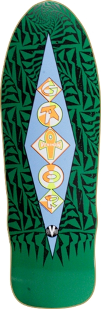 VISION GATOR RAMP Skateboard Deck-10x31 GRN