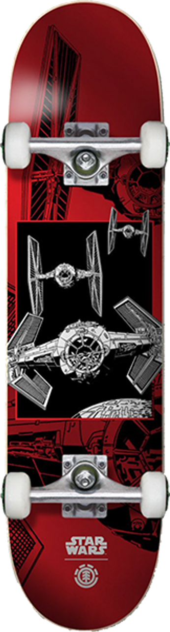 ELEMENT STAR WARS TIE FIGHTER SKATEBOARD COMPLETE-8.0