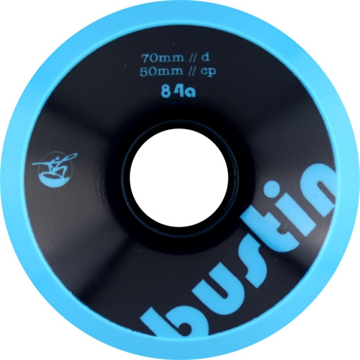 BUSTIN BOCA 70mm 84a BLUE Skateboard Wheels