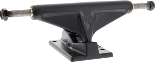 VENTURE HI 5.0 BLACK SHADOW Skateboard Trucks Set of 2 Trucks