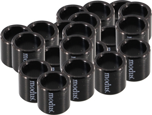 MODUS 20/PACK BEARING SPACERS BLACK