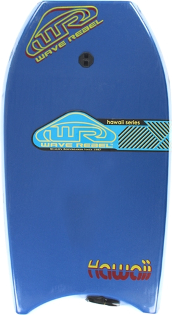 WAVE REBEL HAWAII 42" BLUE BOOGIE BOARD BODYBOARD