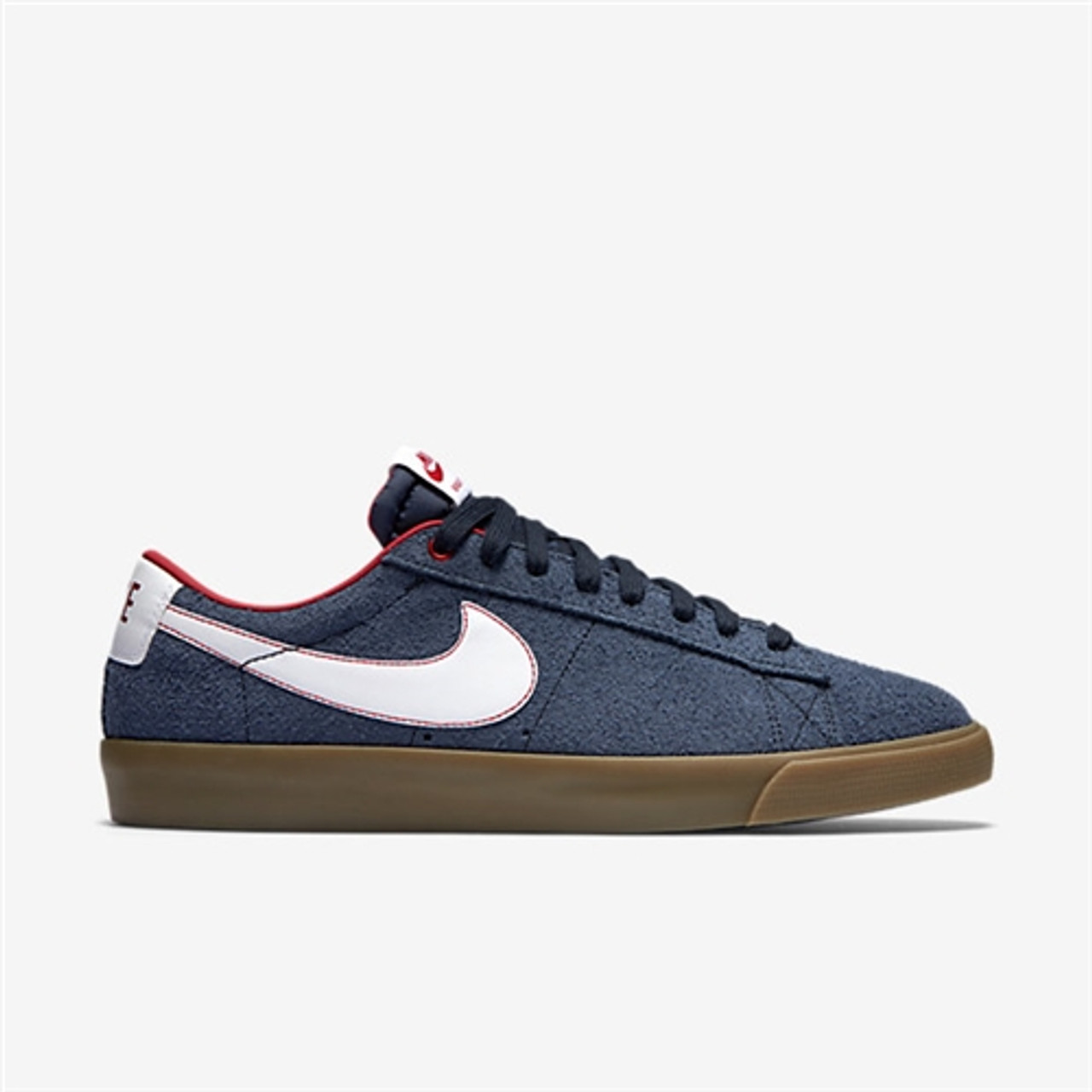 nike blazer low navy