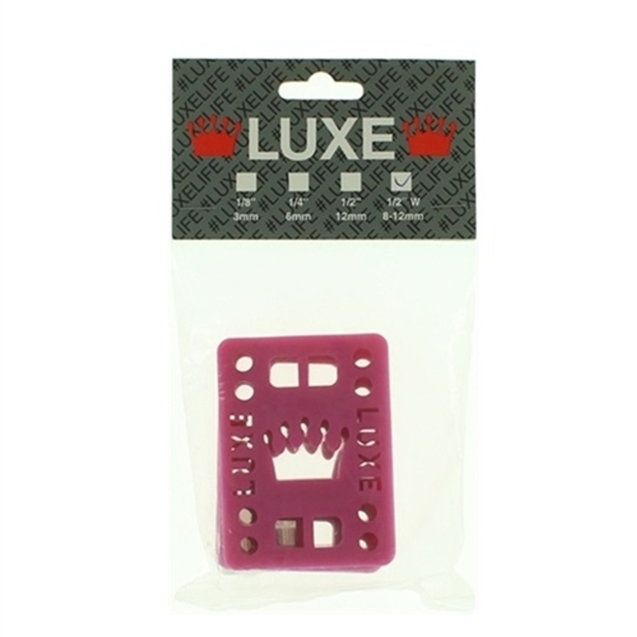 Luxe Skateboard Riser Set Pink Wedge