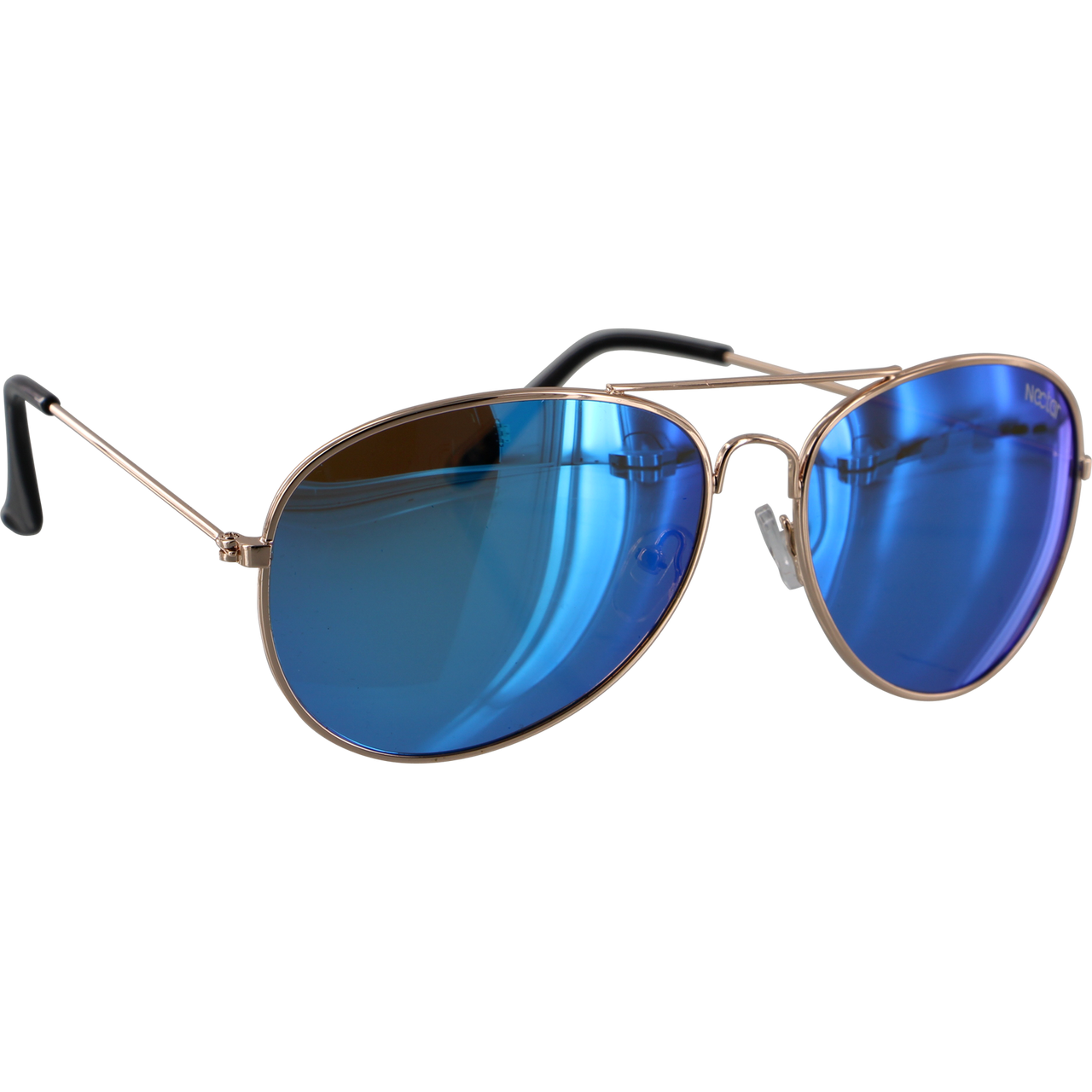 NECTAR SUNGLASSES AVIATOR POLARIZED APOLLO GOLD/BLUE