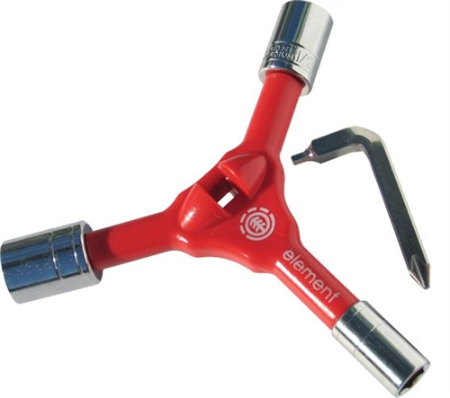 Element Skate Tool Red
