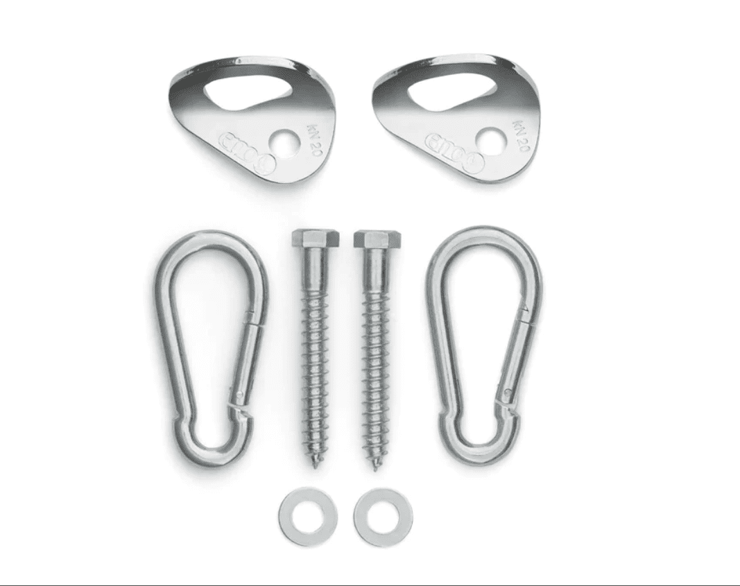 Eno Hammock Hanging Kit (indoor) Silver