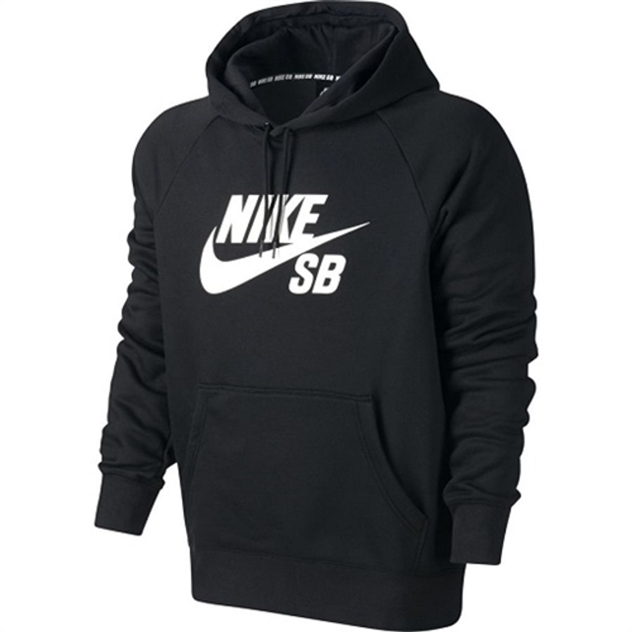 Nike Sb Icon Pull Over Hoodie Black Boardparadise