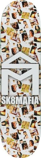 SK8MAFIA HOUSE LOGO GIRLS SKATEBOARD DECK-7.8