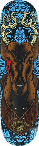 SANTA CRUZ ASTA LUCKY SHOT SKATEBOARD DECK-8.0