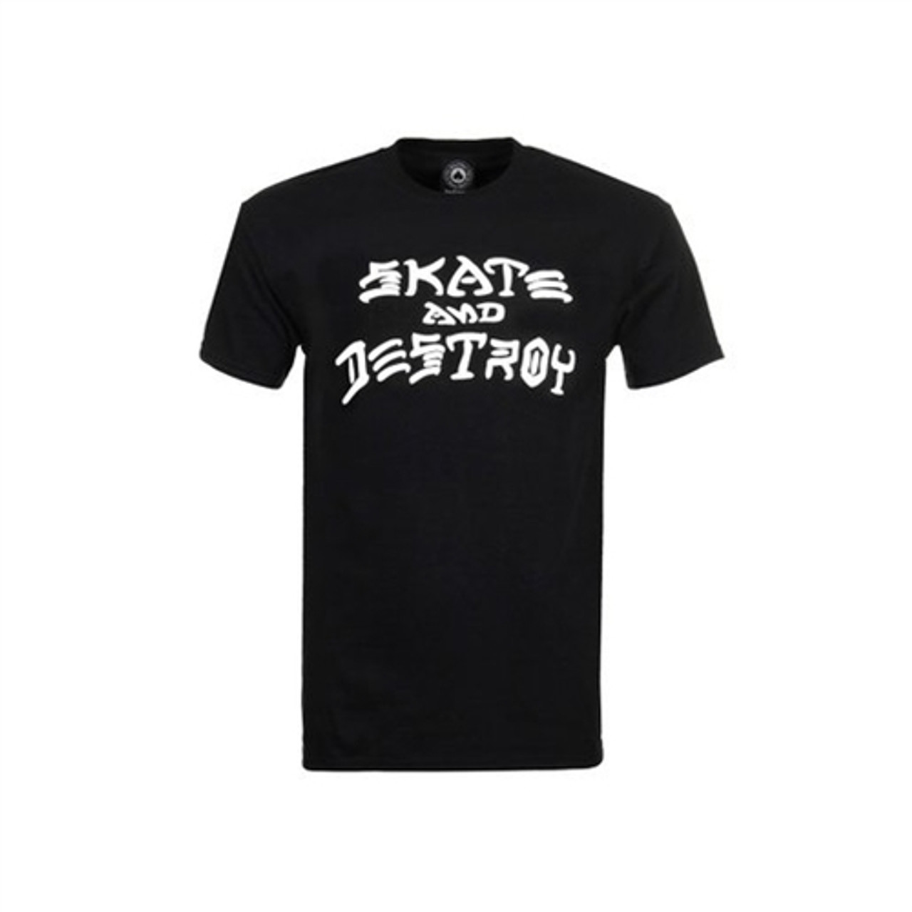 Thrasher Skate and Destroy SS Tshirt Black