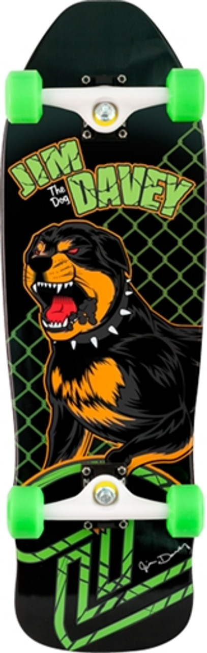 Z-Flex 1980S Davey Dog Skateboard Complete-9.75X31.12