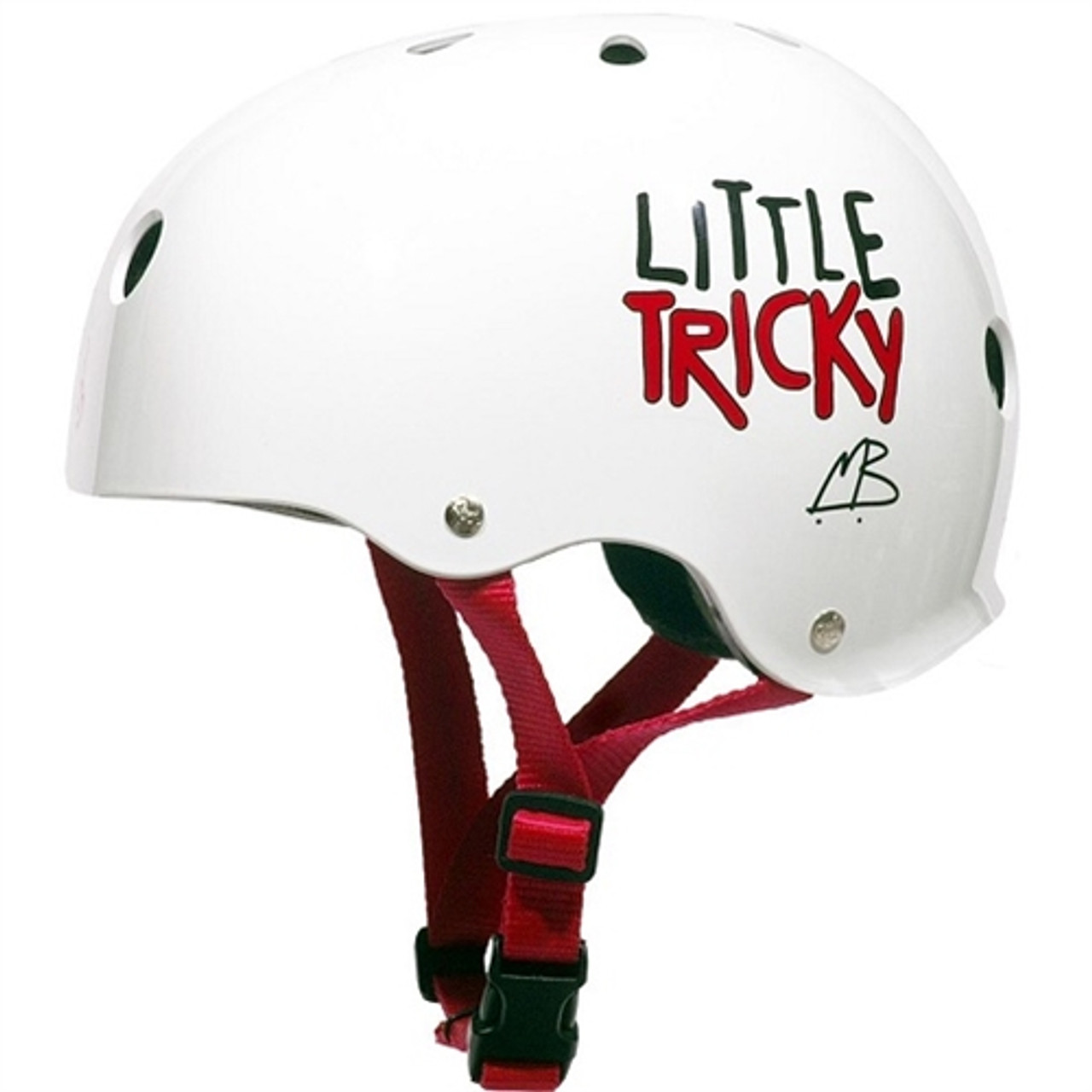 Triple 8 Little Tricky Certified Helmet White Youth