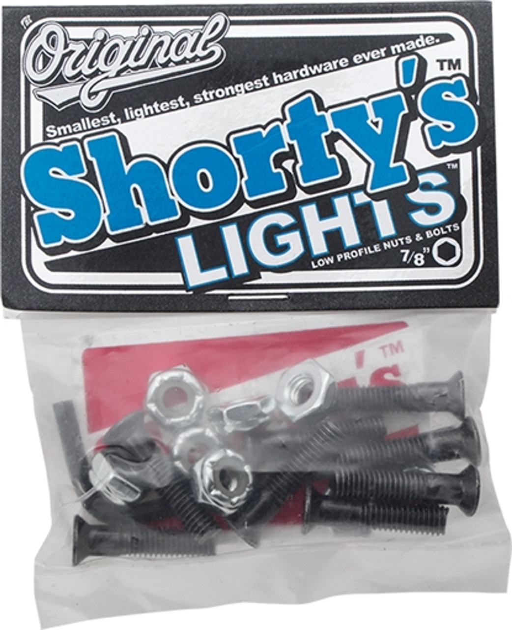 SHORTY'S 7/8" [ALLEN] SINGLE SKATE HARDWARE