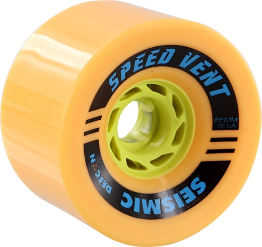 SEISMIC SPEED VENT 85mm 78.5a MANGO DEFCON Set of 4 Wheels