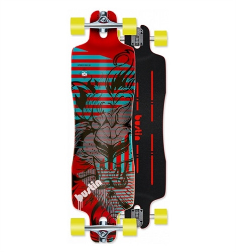Bustin Sportster Lion Longboard Complete 2015 Red 36x10