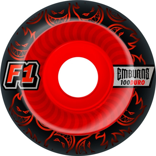 Spitfire F1 Street Burners  EMBURNS INFERNOS 54mm Skateboard Wheels
