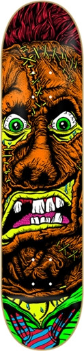 DEATHWISH ELLINGTON HORROR CHAINSAW SKATEBOARD DECK -8.0