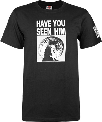 POWELL PERALTA HAVE YOU SEEN HIM SS Medium-BLACK