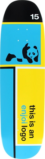 ENJOI ENJOI LOGO SKATEBOARD DECK-8.5x31.9 resin 7