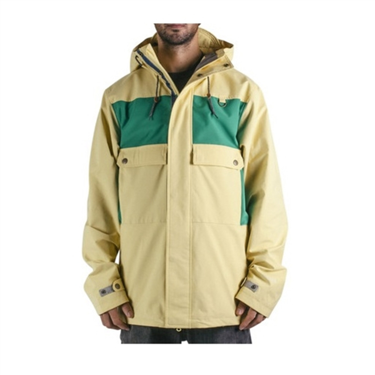 Holden Seville Jacket Mens Yellow Emerald