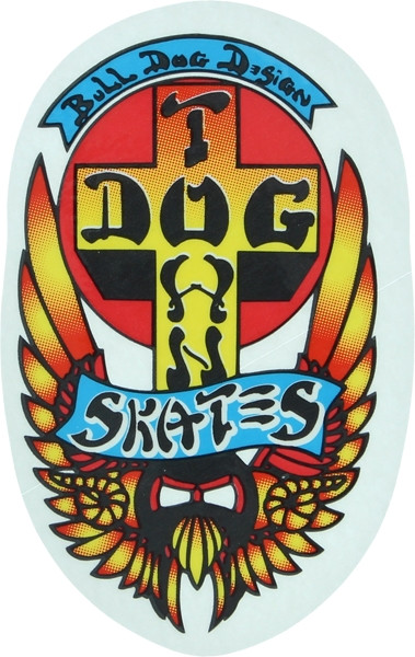 DOGTOWN BULLDOG STICKER DECAL