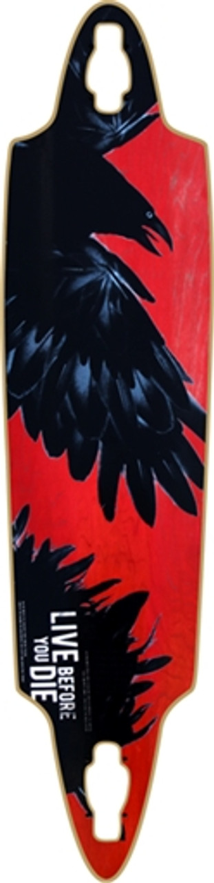 Sayshun 39.75" Crisis(Blem) Longboard Skate Deck 9.5 W/Grip Blem |  Boardparadise.com