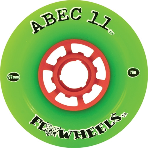 ABEC11 FLYWheels 97mm 75a Skateboard Wheels