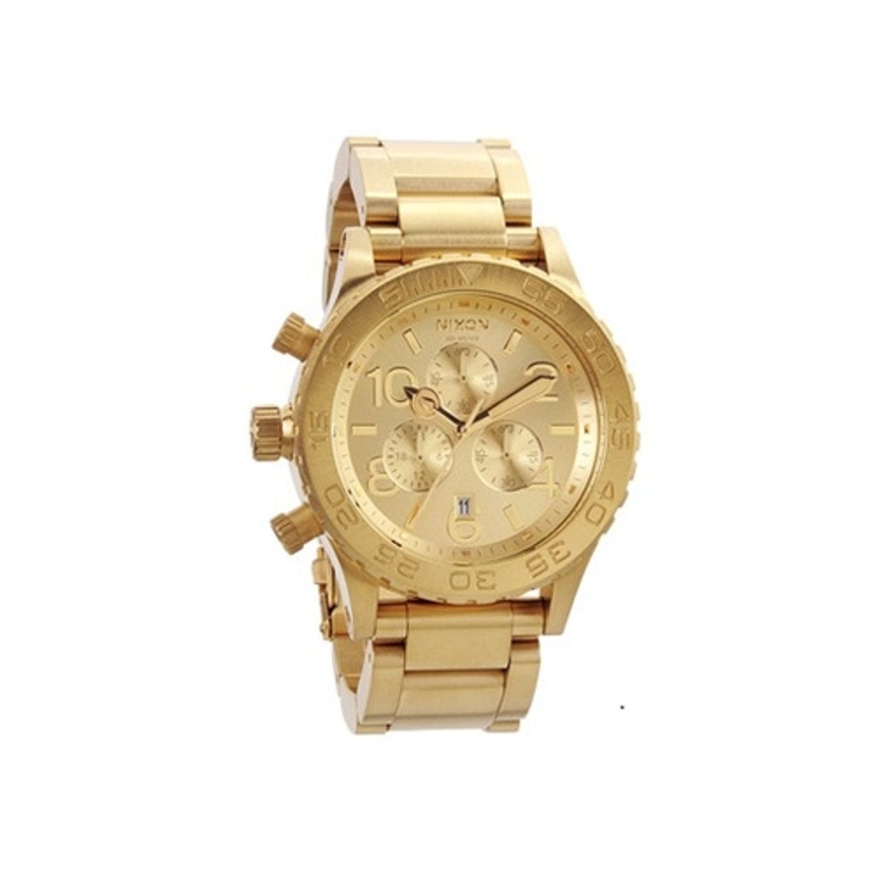 NIXON 42-20 CHRONO ALL GOLD-