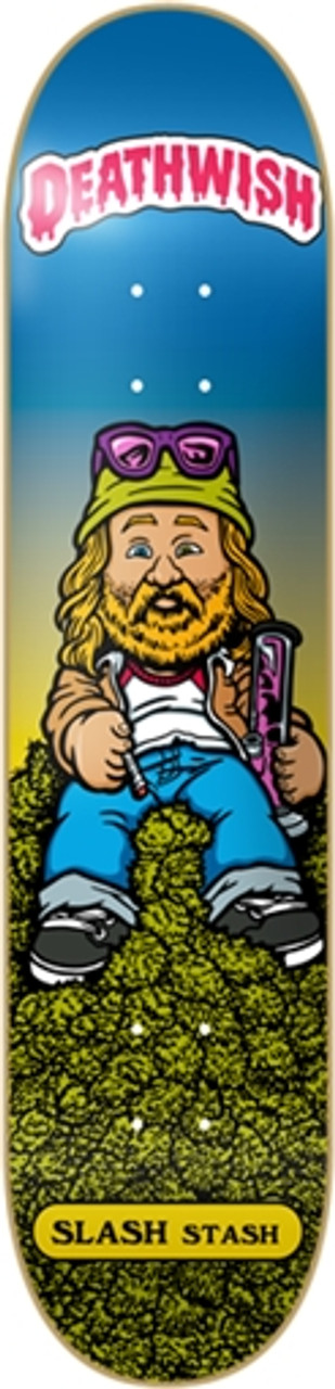 Deathwish Slash Low Life Kids Skateboard Deck-8.25